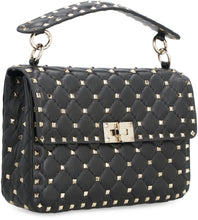 Carica l'immagine nel visualizzatore di Gallery, Valentino Garavani - Borsa media Rockstud Spike in pelle
