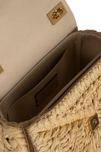 Load image into Gallery viewer, Valentino Garavani - One Stud raffia crossbody bag
