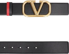 Carica l'immagine nel visualizzatore di Gallery, Valentino Garavani - Cintura reversibile in pelle
