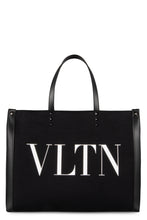 Load image into Gallery viewer, Valentino Garavani - Canvas and leather shopping bag
