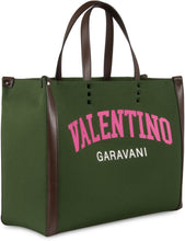 Carica l'immagine nel visualizzatore di Gallery, Valentino Garavani - Borsa shopping University in canvas
