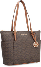 Load image into Gallery viewer, Jet Set Vegan leather tote
