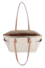 Load image into Gallery viewer, Marilyn all over logo canvas tote
