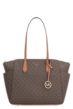 Load image into Gallery viewer, Marilyn all over logo canvas tote
