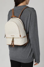 Load image into Gallery viewer, Rhea coated canvas backpack
