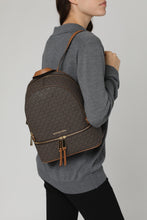 Load image into Gallery viewer, Rhea coated canvas backpack

