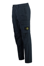 Carica l'immagine nel visualizzatore di Gallery, Pantaloni cargo in cotone stretch
