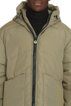 Carica l'immagine nel visualizzatore di Gallery, Piumino full-zip con cappuccio
