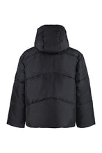 Carica l'immagine nel visualizzatore di Gallery, Piumino full-zip con cappuccio
