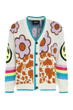 Carica l'immagine nel visualizzatore di Gallery, Cardigan in maglia jacquard
