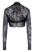 Load image into Gallery viewer, Long sleeve lace top
