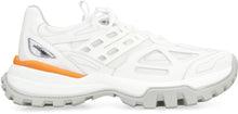 Load image into Gallery viewer, Marathon R-Tic leather and fabric low-top sneakers
