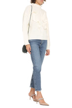 Load image into Gallery viewer, Frilled wool-blend sweater
