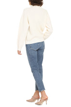 Load image into Gallery viewer, Frilled wool-blend sweater
