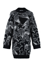 Load image into Gallery viewer, Shooting Stars intarsia sweater-dress
