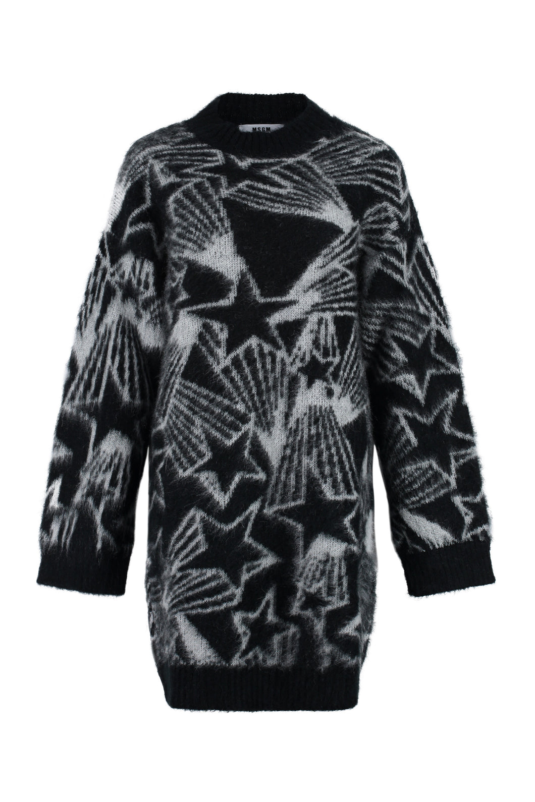 Shooting Stars intarsia sweater-dress