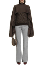 Load image into Gallery viewer, Mohair cape coat
