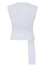Carica l'immagine nel visualizzatore di Gallery, Blusa bianca con nodo

