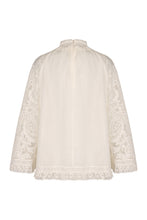 Carica l'immagine nel visualizzatore di Gallery, Blusa in ramié con volant
