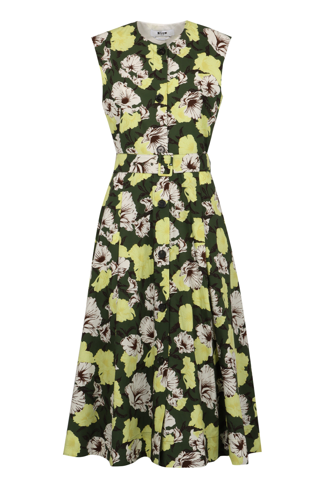 Abito in cotone stampato