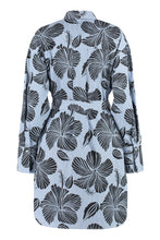 Carica l&#39;immagine nel visualizzatore di Gallery, Abito chemisier stampato
