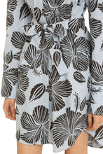 Carica l&#39;immagine nel visualizzatore di Gallery, Abito chemisier stampato
