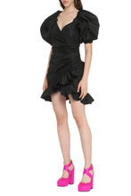 Carica l&#39;immagine nel visualizzatore di Gallery, Abito con maniche a palloncino
