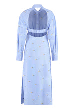 Carica l&#39;immagine nel visualizzatore di Gallery, Abito chemisier in popeline di cotone
