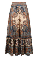Load image into Gallery viewer, Ascension printed silk skirt

