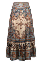 Load image into Gallery viewer, Ascension printed silk skirt
