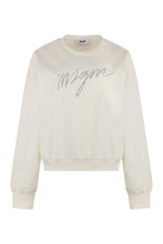 Load image into Gallery viewer, Cotton crew-neck sweatshirt
