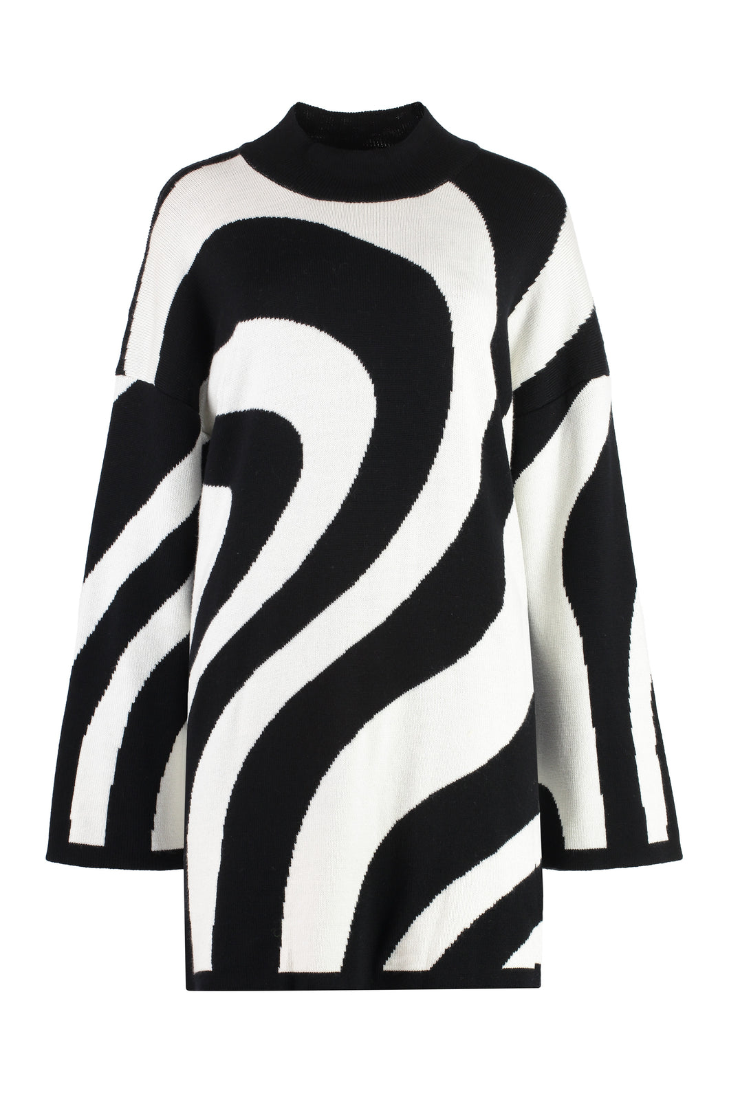 Abito in maglia di lana vergine