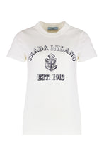 Carica l'immagine nel visualizzatore di Gallery, T-shirt girocollo in cotone
