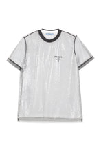Carica l'immagine nel visualizzatore di Gallery, T-shirt a strati in tulle e cotone
