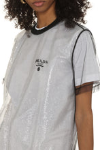 Carica l'immagine nel visualizzatore di Gallery, T-shirt a strati in tulle e cotone
