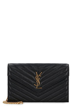 Load image into Gallery viewer, Cassandra leather wallet on chain
