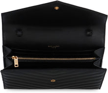 Load image into Gallery viewer, Cassandra leather wallet on chain
