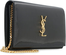 Load image into Gallery viewer, Leather clutch with logo
