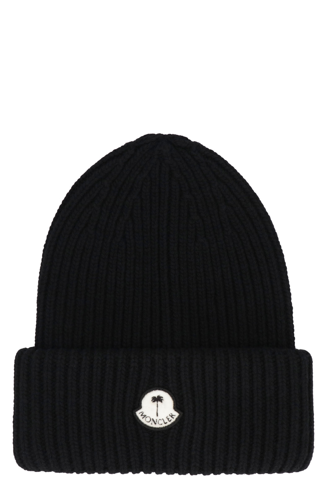 8 Moncler Palm Angels - Ribbed wool beanie