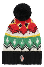 Carica l'immagine nel visualizzatore di Gallery, Cappello in lana tricot con pom-pon
