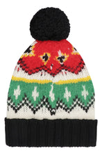 Carica l'immagine nel visualizzatore di Gallery, Cappello in lana tricot con pom-pon
