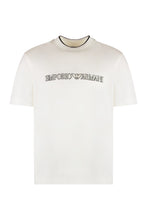 Carica l'immagine nel visualizzatore di Gallery, T-shirt girocollo in misto cotone
