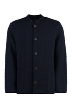 Carica l'immagine nel visualizzatore di Gallery, Cardigan in maglia jacquard
