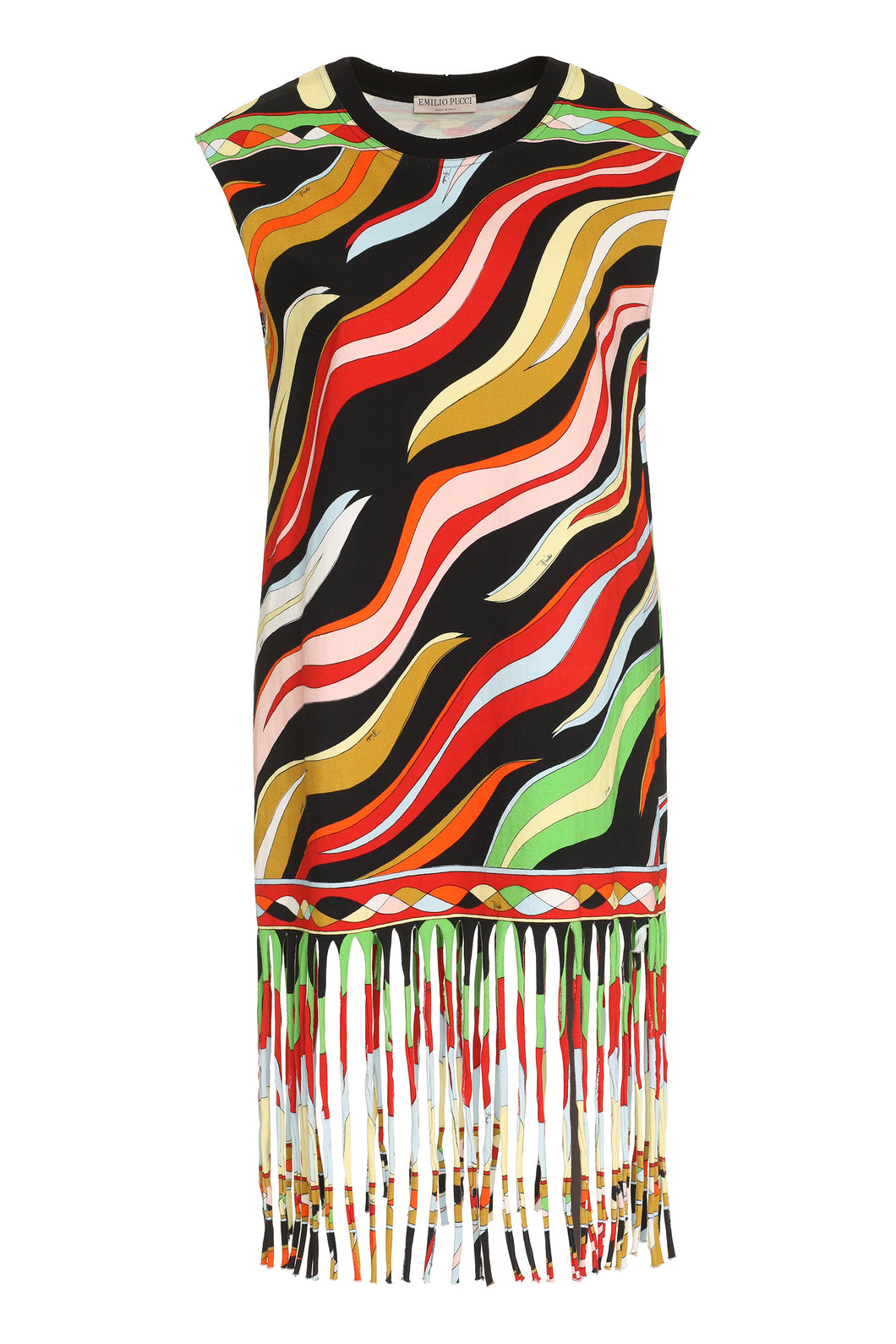 Abito in cotone stampato