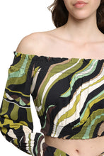 Carica l'immagine nel visualizzatore di Gallery, Crop top a maniche lunghe
