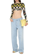 Carica l'immagine nel visualizzatore di Gallery, Crop top a maniche lunghe
