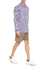 Carica l'immagine nel visualizzatore di Gallery, Sustainability Project - Camicia in cotone a righe

