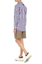 Carica l'immagine nel visualizzatore di Gallery, Sustainability Project - Camicia in cotone a righe
