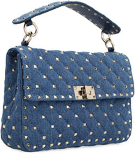 Load image into Gallery viewer, Valentino Garavani - Rockstud Spike denim bag
