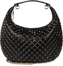 Carica l'immagine nel visualizzatore di Gallery, Valentino Garavani - Hobo-bag Rockstud Spike in pelle
